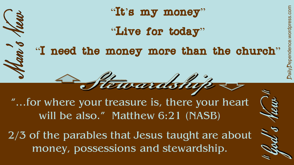 72 - Daily Dependence - Stewardship