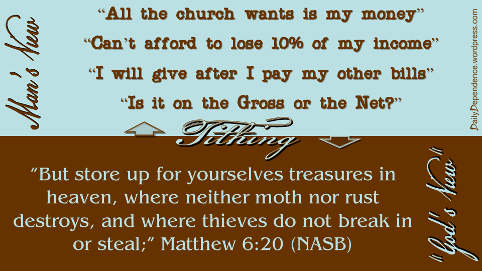 72 - Daily Dependence - Tithing
