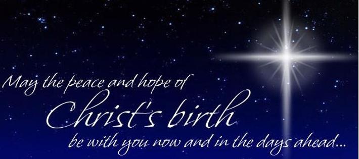 12 - Daily Dependence - May the peace and hope of Christ's Birth be with you