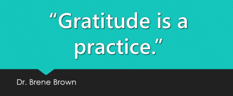 19 - Daily Dependence - Brene Brown - Gratitude is a practice