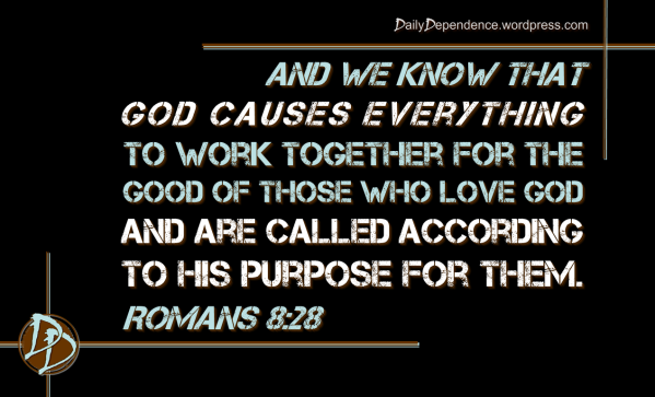 100 - Daily Dependence - Romans 8-28